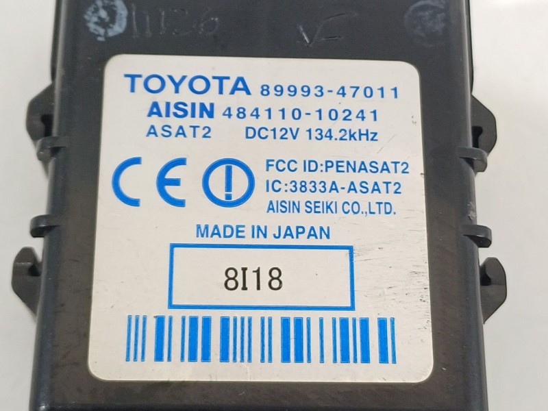Recambio de modulo electronico para toyota prius (nhw20) basis referencia OEM IAM 8999347011  