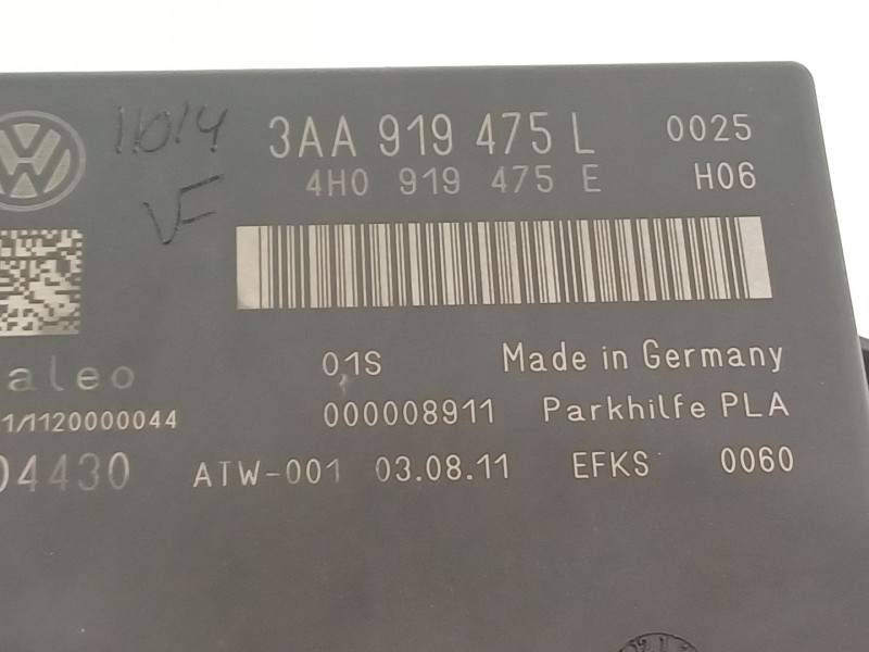 Recambio de modulo electronico para volkswagen passat variant (365) r-line bluemotion referencia OEM IAM 4H0919475E  3AA919475L