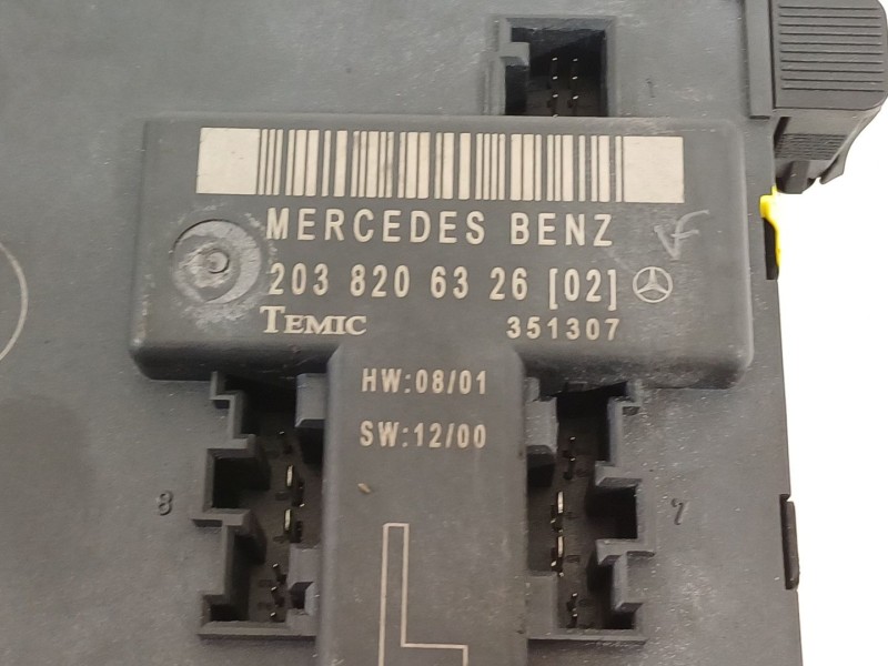 Recambio de modulo electronico para mercedes-benz clase c (w203) berlina 220 cdi (203.006) referencia OEM IAM 2038206326  