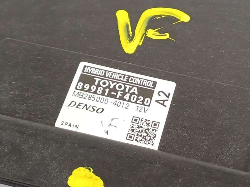 Recambio de modulo electronico para toyota c-hr ax1t(eu,m)/zyx10(h)/zyx10l-ahxgbw(3a) referencia OEM IAM 89981F4020  MB285000401
