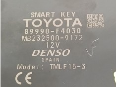 Recambio de modulo electronico para toyota c-hr ax1t(eu,m)/zyx10(h)/zyx10l-ahxgbw(3a) referencia OEM IAM 89990F4030  MB232500917 2