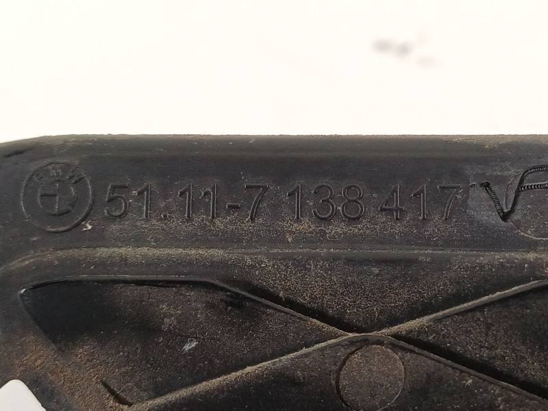 Recambio de rejilla paragolpes izquierda para bmw serie 3 berlina (e90) 320i referencia OEM IAM 51117138417  