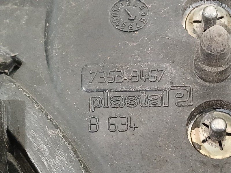 Recambio de rejilla delantera para lancia ypsilon (101) 1.3 16v multijet argento referencia OEM IAM 735349457  