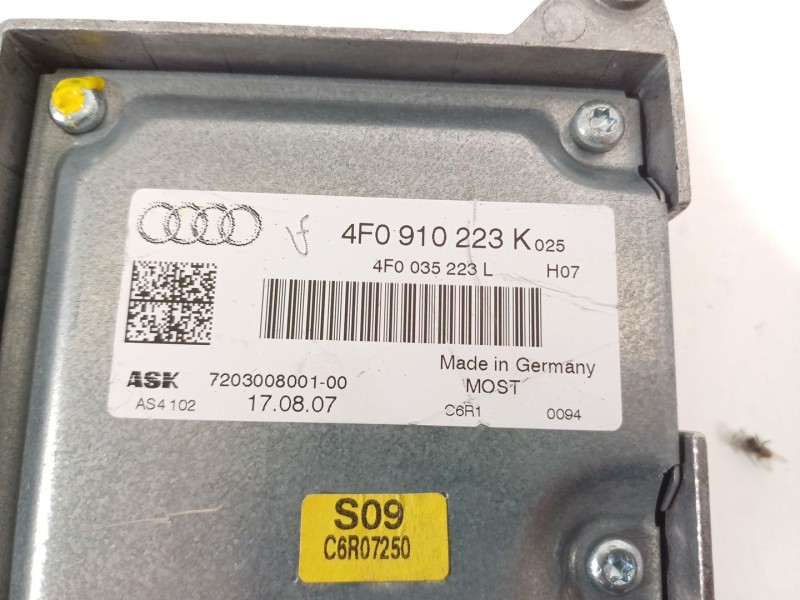 Recambio de amplificador para audi a6 berlina (4f2) 2.7 tdi referencia OEM IAM 4F0910223K  4F0035223L