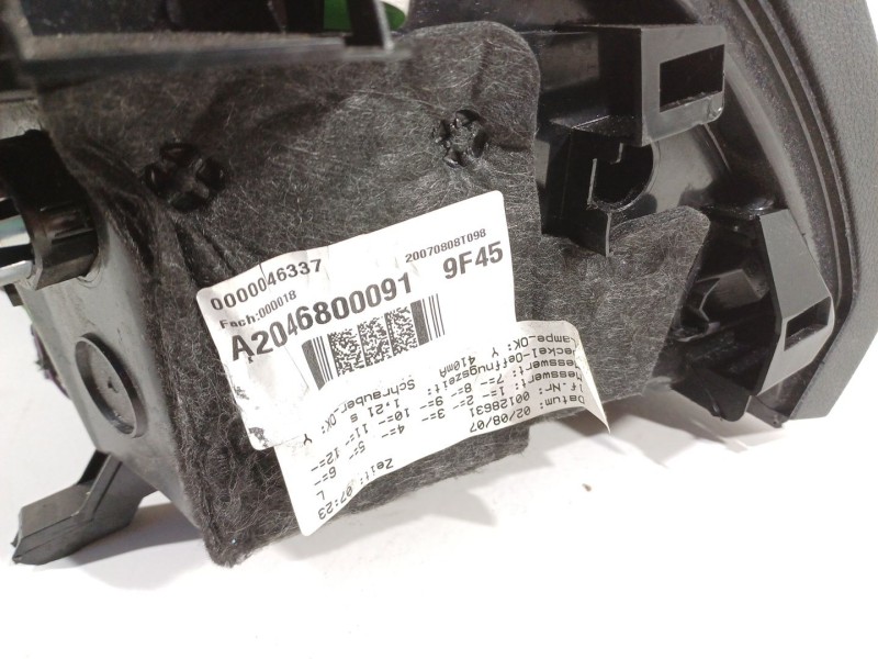 Recambio de guantera para mercedes-benz clase c (w204) berlina c 320 cdi (204.022) referencia OEM IAM A2046800291  