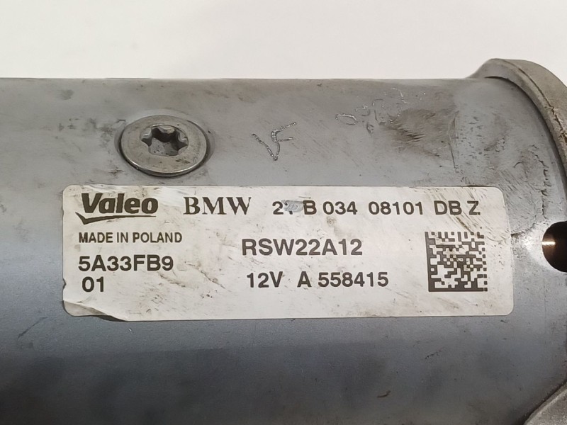 Recambio de motor arranque para bmw serie 3 berlina (g20) 318d referencia OEM IAM 21B03408101 RSW22A12 12418693977