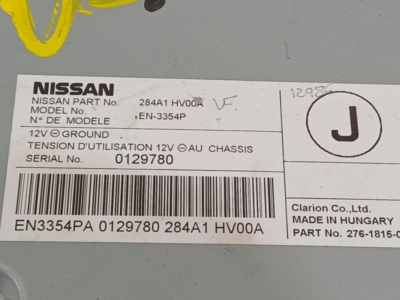 Recambio de modulo electronico para nissan qashqai (j11) 1.6 dci turbodiesel cat referencia OEM IAM 284A1HV00A  