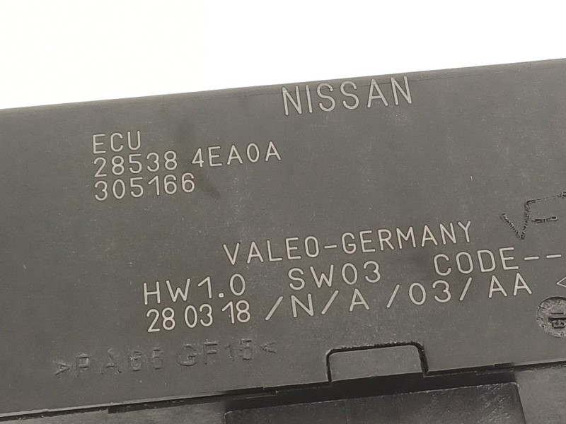Recambio de modulo electronico para nissan qashqai (j11) 1.6 dci turbodiesel cat referencia OEM IAM 285384EA0A  