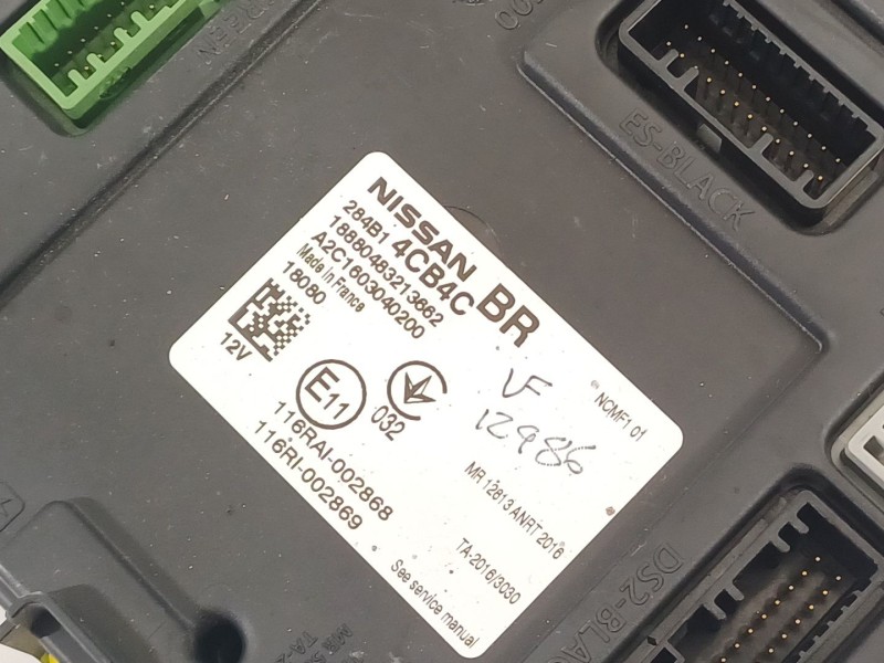 Recambio de modulo electronico para nissan qashqai (j11) 1.6 dci turbodiesel cat referencia OEM IAM 284B14CB4C  