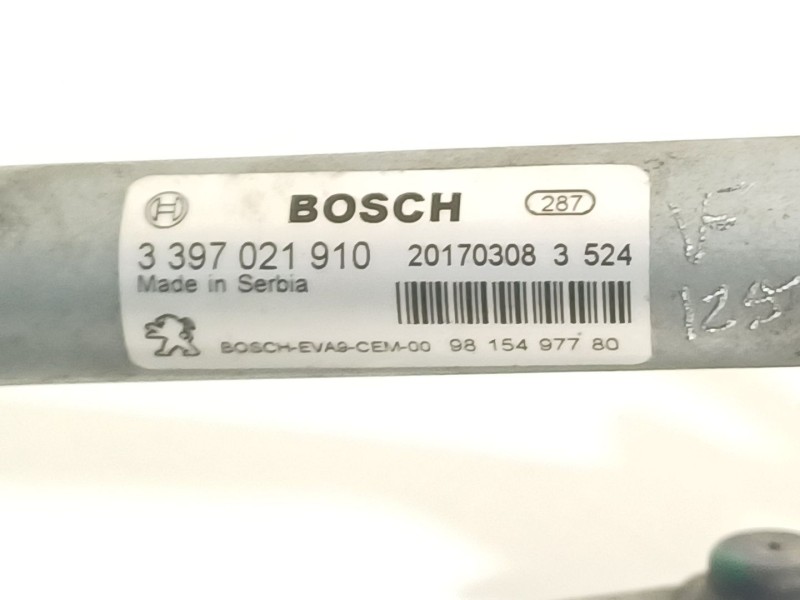 Recambio de motor limpia delantero para citroën c3 live referencia OEM IAM 9815497780  3397021910