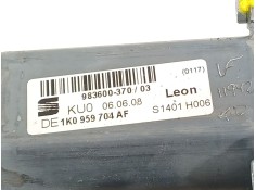 Recambio de motor elevalunas trasero derecho para seat leon (1p1) reference referencia OEM IAM 1K0959704AF   2