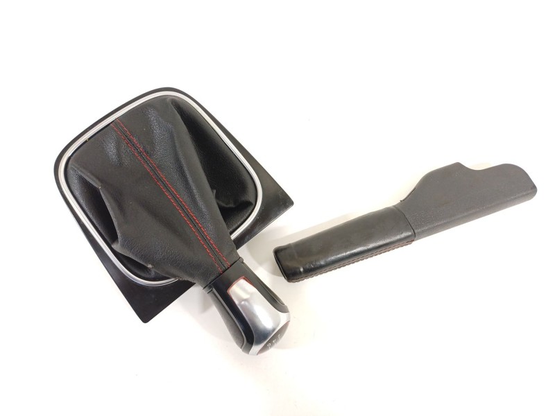 Recambio de pomo palanca cambio para volkswagen golf vi (5k1) gti referencia OEM IAM 5K0711113G  