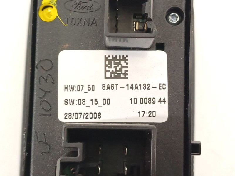 Recambio de mando elevalunas delantero izquierdo para ford fiesta (cb1) ambiente referencia OEM IAM 8A6T14A132EC  