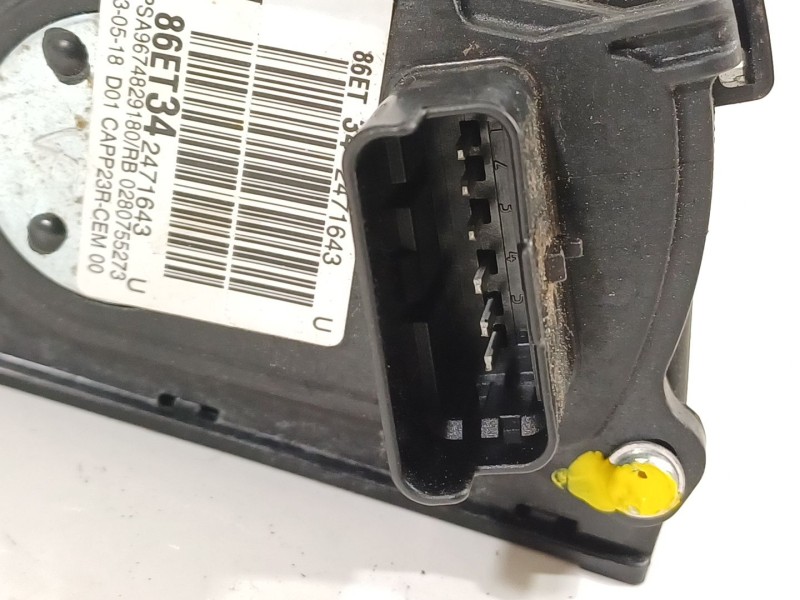 Recambio de potenciometro pedal para peugeot 3008 allure referencia OEM IAM 9674829180  0280755273