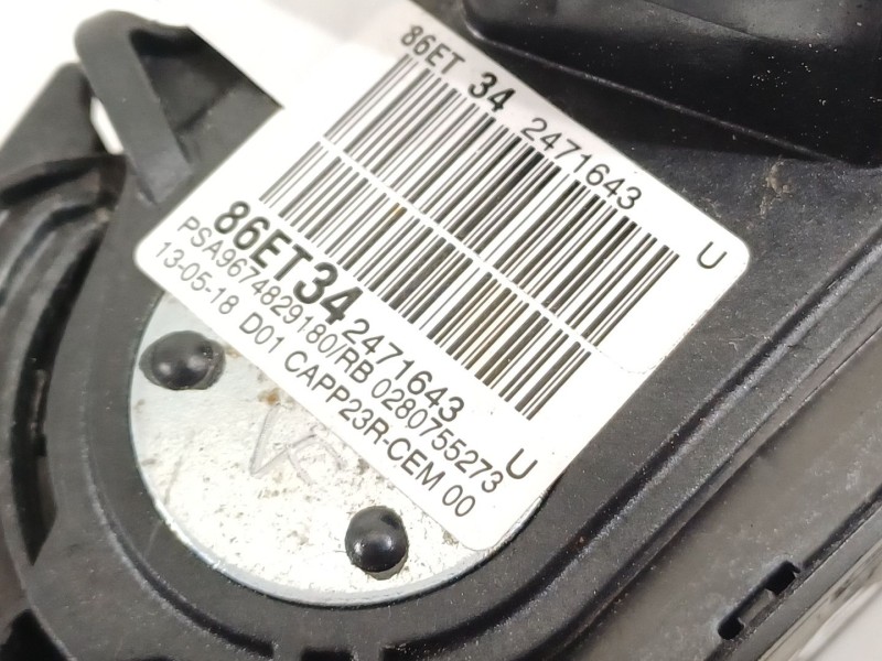 Recambio de potenciometro pedal para peugeot 3008 allure referencia OEM IAM 9674829180  0280755273