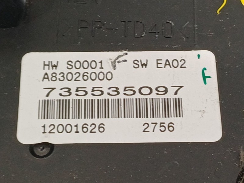 Recambio de mando climatizador para fiat ducato combi 30 (290) 130 (l1h1) referencia OEM IAM 735535097  