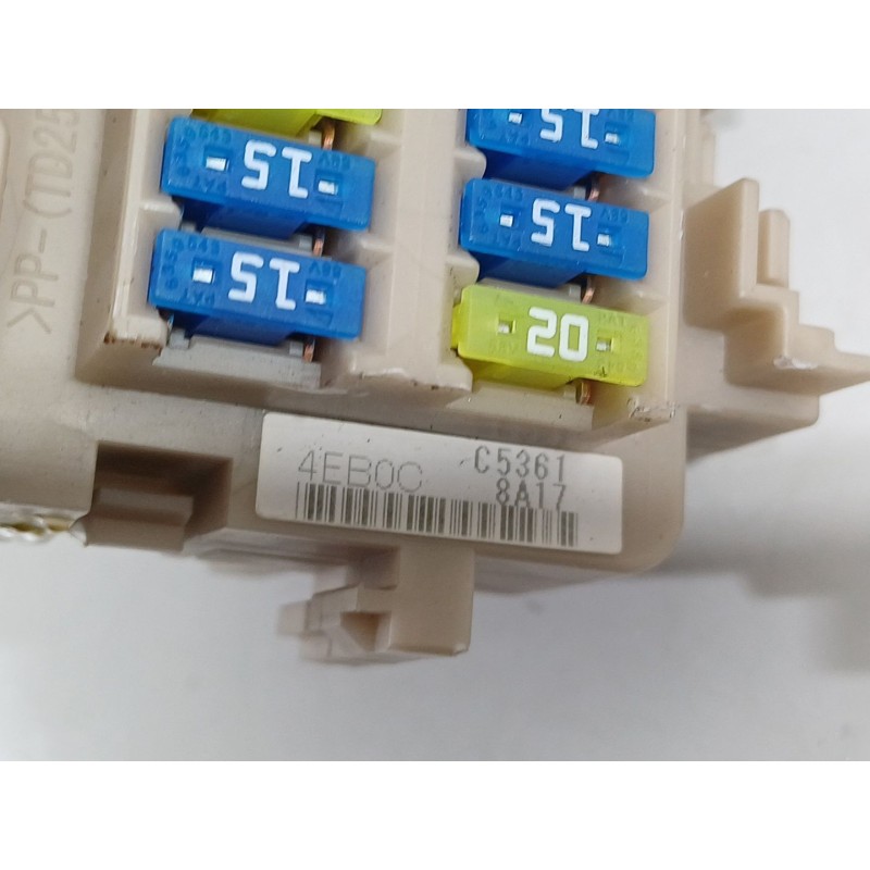 Recambio de caja reles / fusibles para nissan qashqai (j11) 1.6 dci turbodiesel cat referencia OEM IAM 4EB0CC5361  243504EB0C