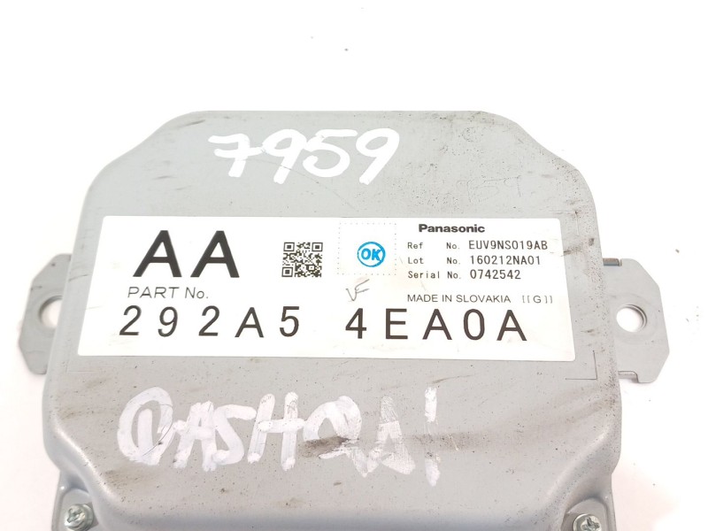 Recambio de modulo electronico para nissan qashqai (j11) 360 referencia OEM IAM 292A54EA0A  