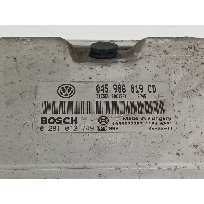 Recambio de centralita motor uce para skoda fabia ii (542) 1.4 tdi referencia OEM IAM 045906019CD  0281012749