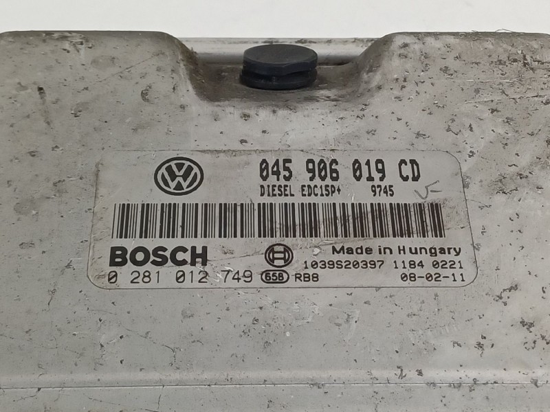 Recambio de centralita motor uce para skoda fabia ii (542) 1.4 tdi referencia OEM IAM 045906019CD  0281012749