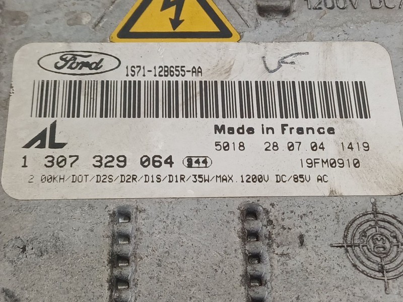 Recambio de centralita faros xenon para ford mondeo iii (b5y) 2.2 tdci referencia OEM IAM 1S7112B55AA   Recambio de centralita faros xenon para ford mondeo iii (b5y) 2.2 tdci referencia OEM IAM 1S7112B55AA