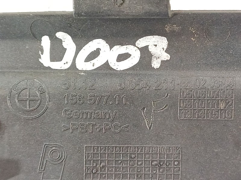 Recambio de tapa paragolpes para bmw serie 3 touring (f31) 320d referencia OEM IAM 51128054211  15857711