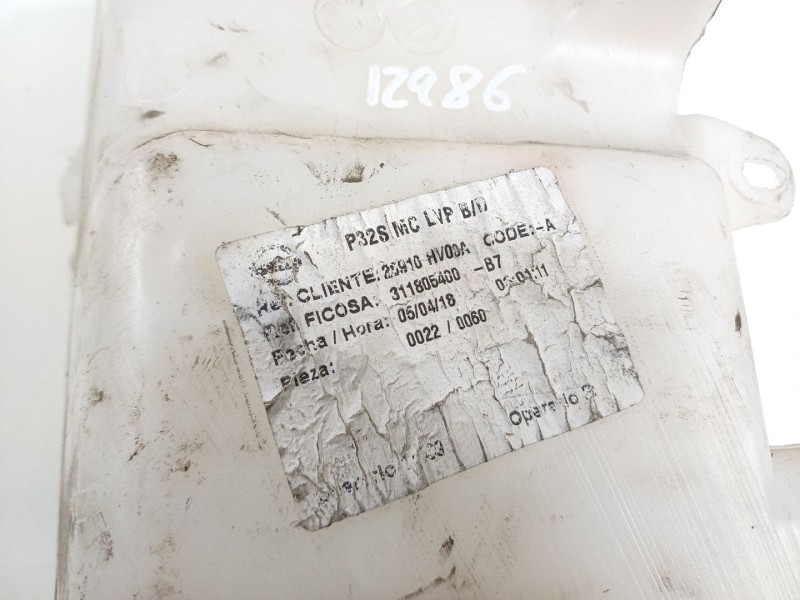 Recambio de deposito limpia para nissan qashqai (j11) 1.6 dci turbodiesel cat referencia OEM IAM 28910HV00A  