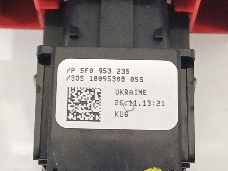 Recambio de warning para seat leon (5f1) cupra 280 referencia OEM IAM 5F0953235  