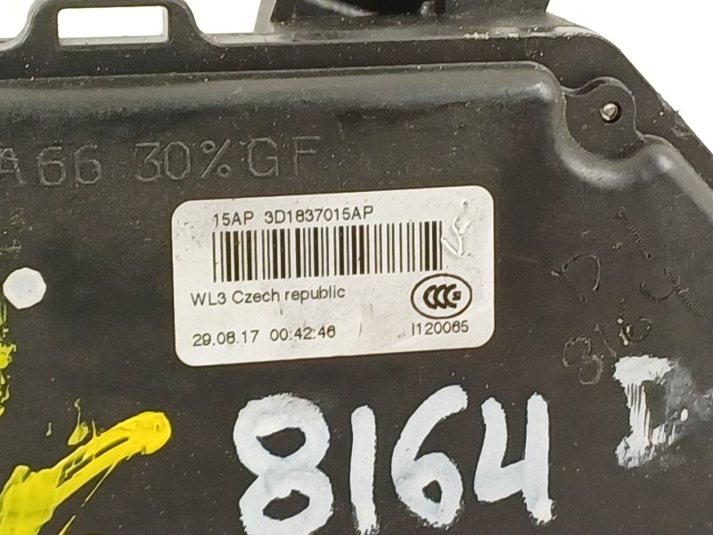 Recambio de cerradura puerta delantera izquierda para skoda octavia berlina (1z3) family referencia OEM IAM 3D1837015AP  