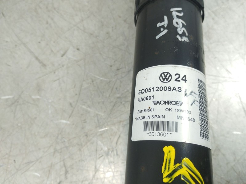 Recambio de amortiguador trasero izquierdo para seat leon (5f1) cupra 290 referencia OEM IAM 5Q0512009AS  