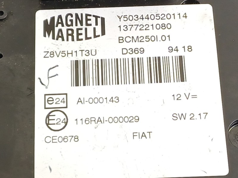 Recambio de caja reles / fusibles para peugeot boxer caja abierta (bat. 4035)(333/335)(2007 =>) hdi (333) referencia OEM IAM 137