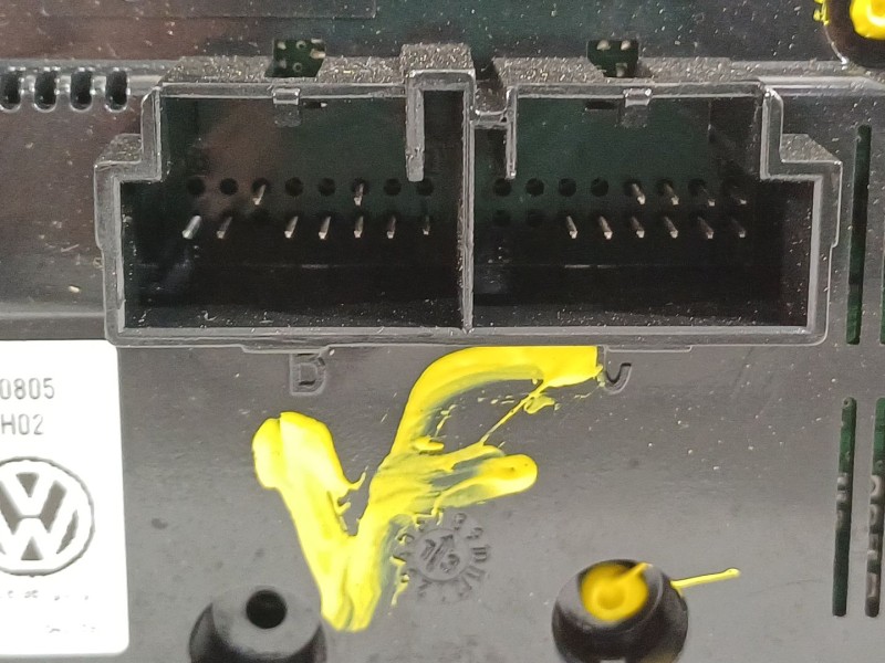 Recambio de mando climatizador para volkswagen golf vii lim. advance bluemotion referencia OEM IAM 5G0907044T  