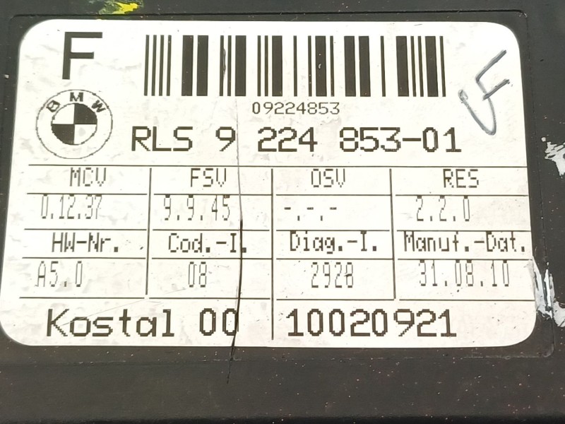 Recambio de sensor para bmw x1 (e84) 2.0 turbodiesel cat referencia OEM IAM 9224853  