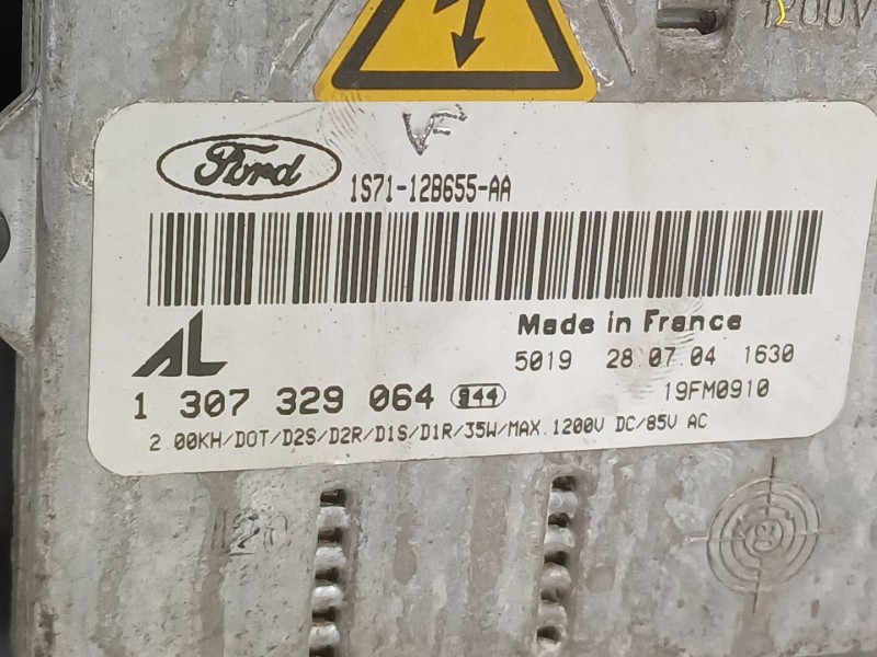 Recambio de faro derecho para ford mondeo iii (b5y) 2.2 tdci referencia OEM IAM 1S7113005CK  