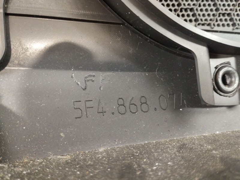 Recambio de guarnecido puerta trasera derecha para seat leon (5f1) cupra 280 referencia OEM IAM 5F4868074  