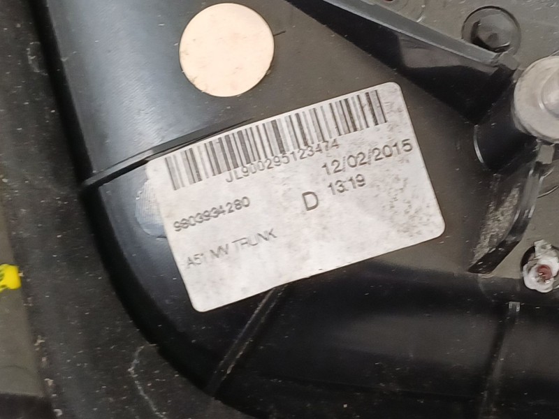 Recambio de piloto trasero derecho en porton para citroën c3 attraction referencia OEM IAM 9803934280  
