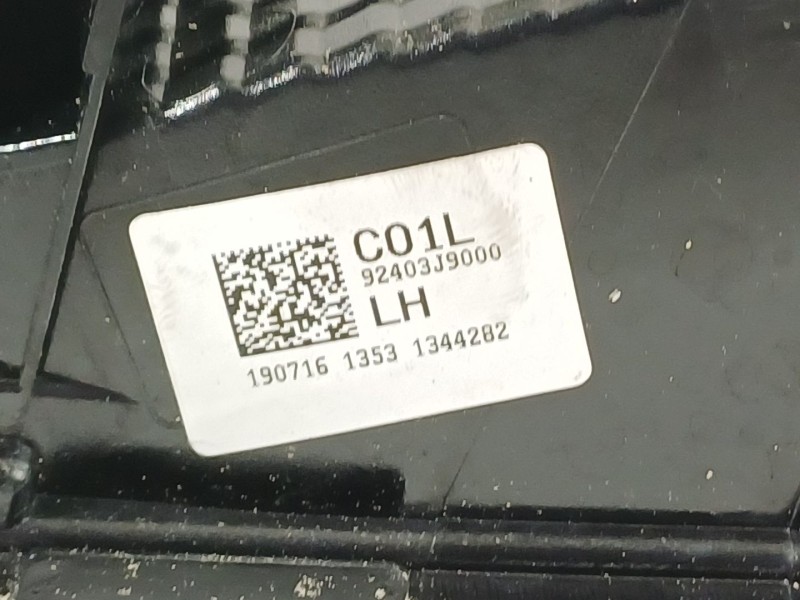 Recambio de piloto trasero izquierdo en porton para hyundai kona tecno 2wd referencia OEM IAM 92403J9000  