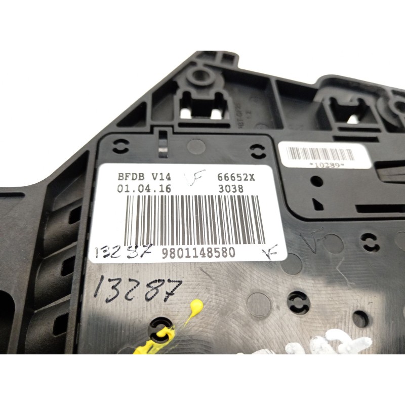 Recambio de caja reles / fusibles para citroën c3 / c3 origin iii (sx) 1.2 vti 68 referencia OEM IAM 9801148580  