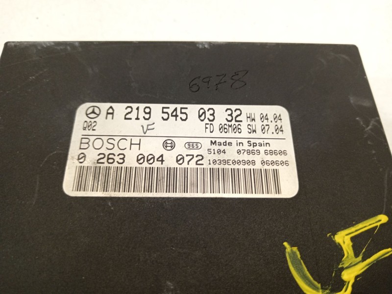 Recambio de modulo electronico para mercedes-benz clase cls (w219) 320 cdi (219.322) referencia OEM IAM A2195450332  