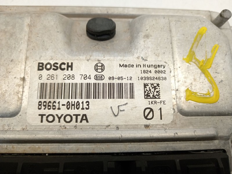 Recambio de centralita motor uce para toyota aygo (kgb/wnb) básico referencia OEM IAM 896610H013  0261208704