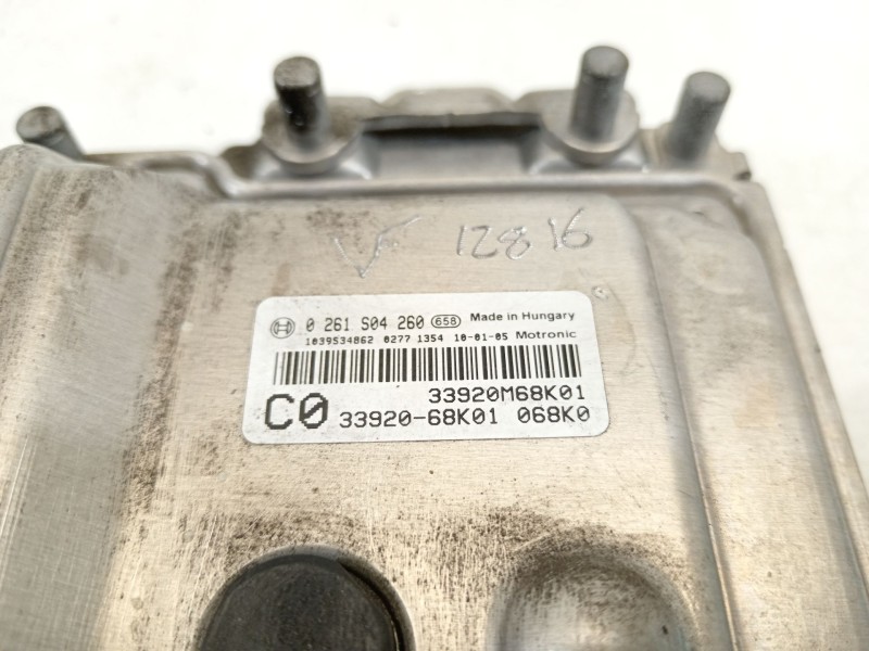 Recambio de centralita motor uce para suzuki alto amf 310 ga referencia OEM IAM 0261S04260 33920M68K01 3392068K01