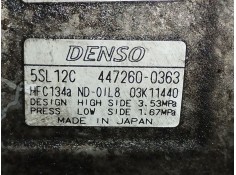 Recambio de compresor aire acondicionado para opel corsa d catch me referencia OEM IAM 55701200 4472600363 4471905040