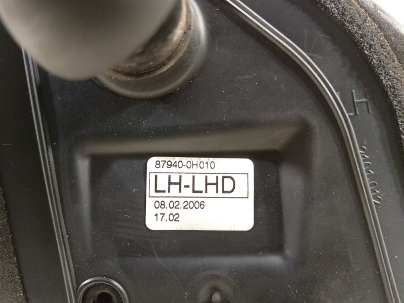 Recambio de retrovisor izquierdo para citroën c1 sx referencia OEM IAM 879400H010  