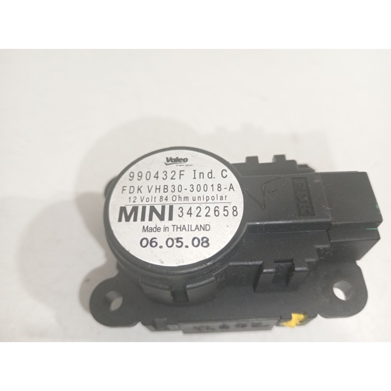 Recambio de motor apertura trampillas climatizador para bmw mini (r56) cooper s referencia OEM IAM 3422658  990432F