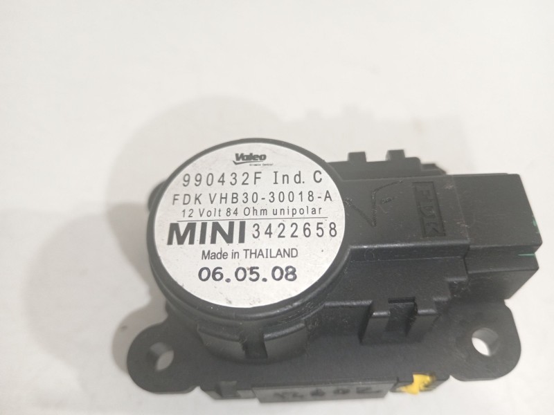Recambio de motor apertura trampillas climatizador para bmw mini (r56) cooper s referencia OEM IAM 3422658  990432F