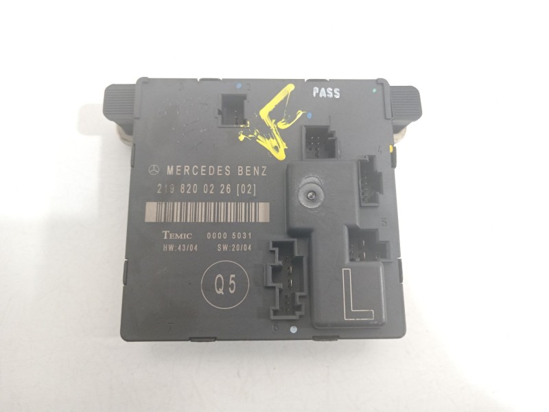 Recambio de modulo electronico para mercedes-benz clase cls (w219) 320 cdi (219.322) referencia OEM IAM 2198200226  