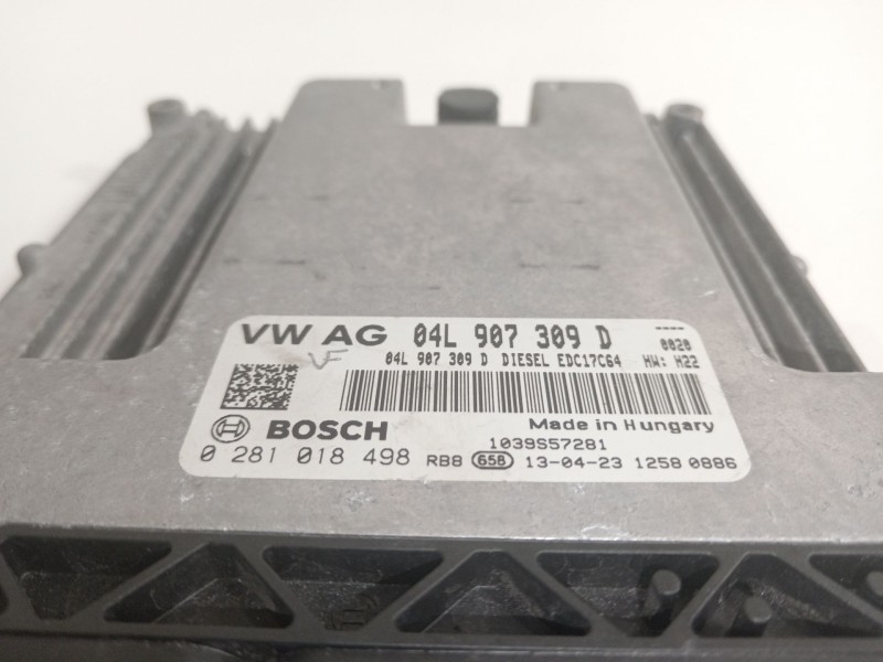 Recambio de centralita motor uce para seat leon sc (5f5) 2.0 tdi referencia OEM IAM 04L907309D  0281018498