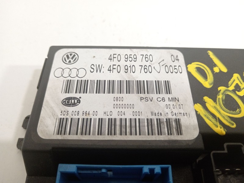 Recambio de modulo electronico para audi s6 berlina 4f2 referencia OEM IAM 4F0959760  4F0910760