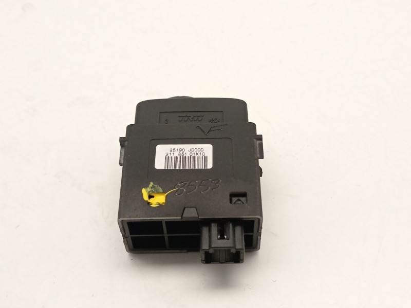 Recambio de interruptor para nissan qashqai (j10) acenta referencia OEM IAM 25190JD00D  