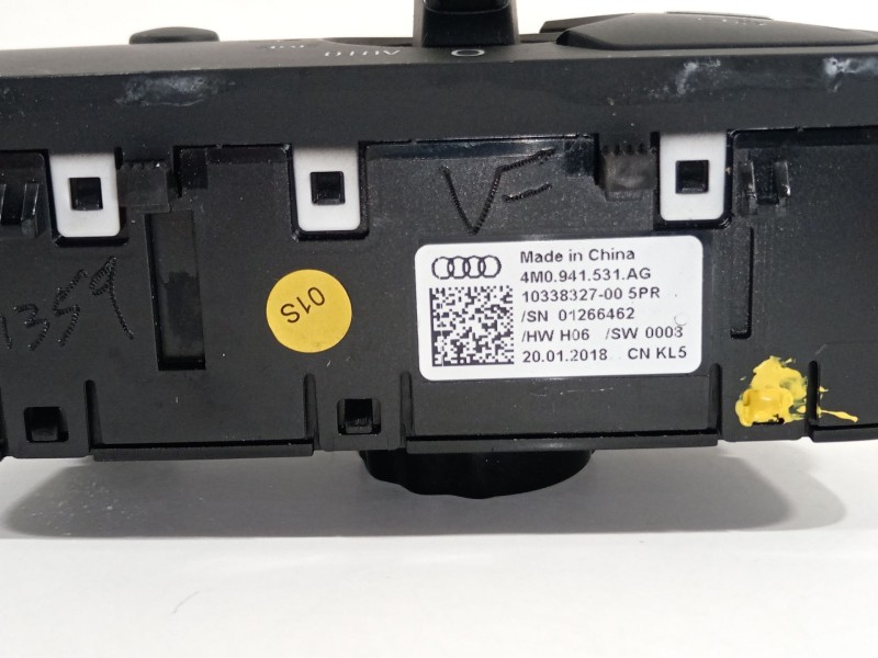 Recambio de mando luces para audi a5 sportback (f5a) advanced quattro referencia OEM IAM 4M0941531AG  